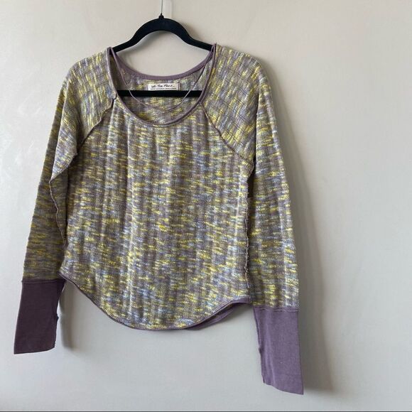 Free People-Space Out Long Sleeve Pullover (Medium) - Picture 6 of 10